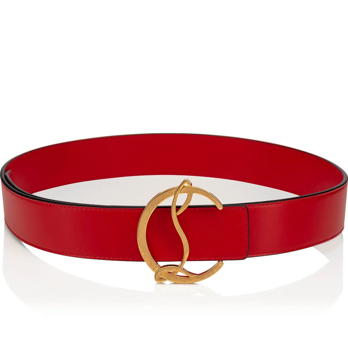 Women Christian Louboutin CL Logo Belt