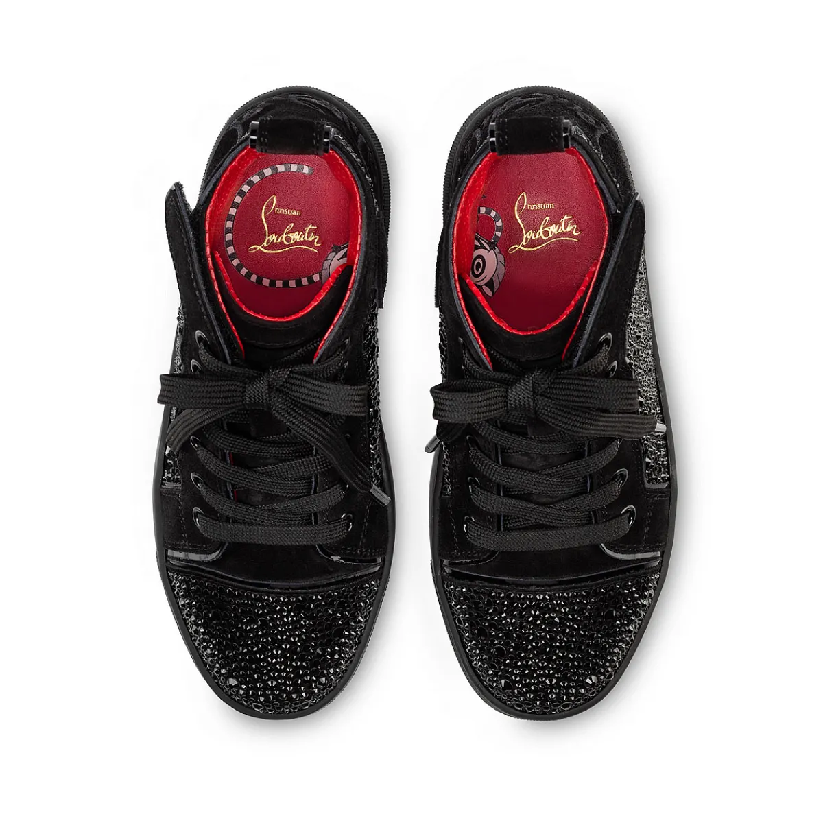 Kids/BOY Christian Louboutin Funnytopi Strass