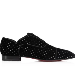 Christian Louboutin Greggy Chick Plum Strass