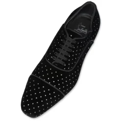 Christian Louboutin Greggy Chick Plum Strass