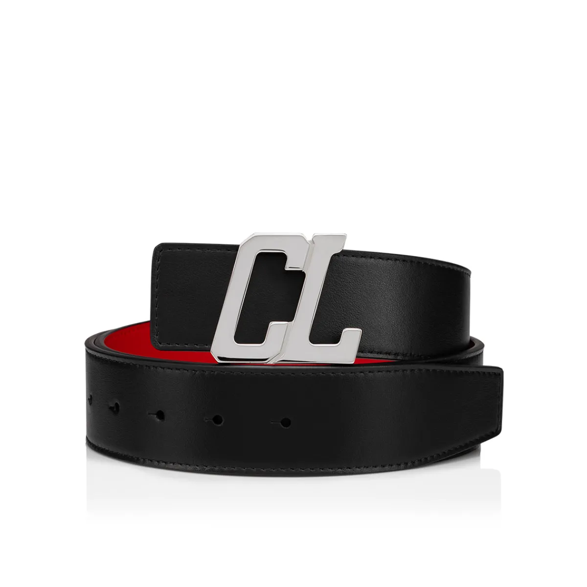 Christian Louboutin Happy Rui CL Logo Belt Buckle