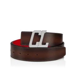 Christian Louboutin Happy Rui CL Logo Belt Buckle