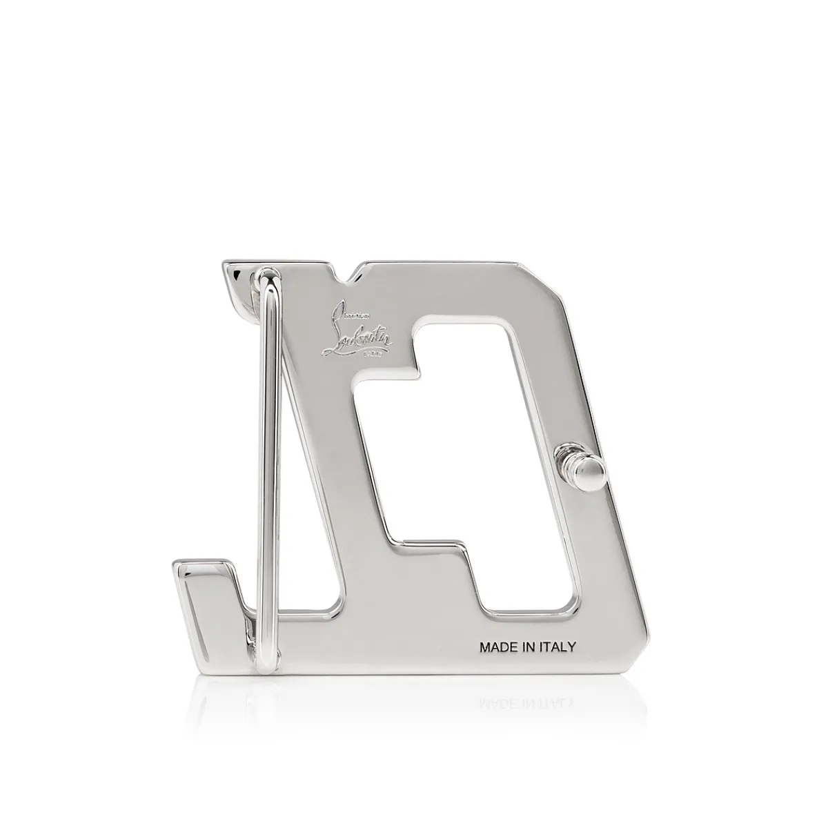 Christian Louboutin Happy Rui CL Logo Belt Buckle