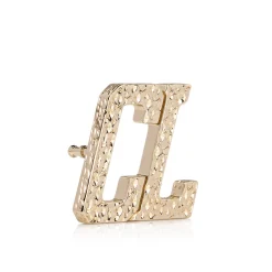 Christian Louboutin Happy Rui CL Logo Belt Buckle