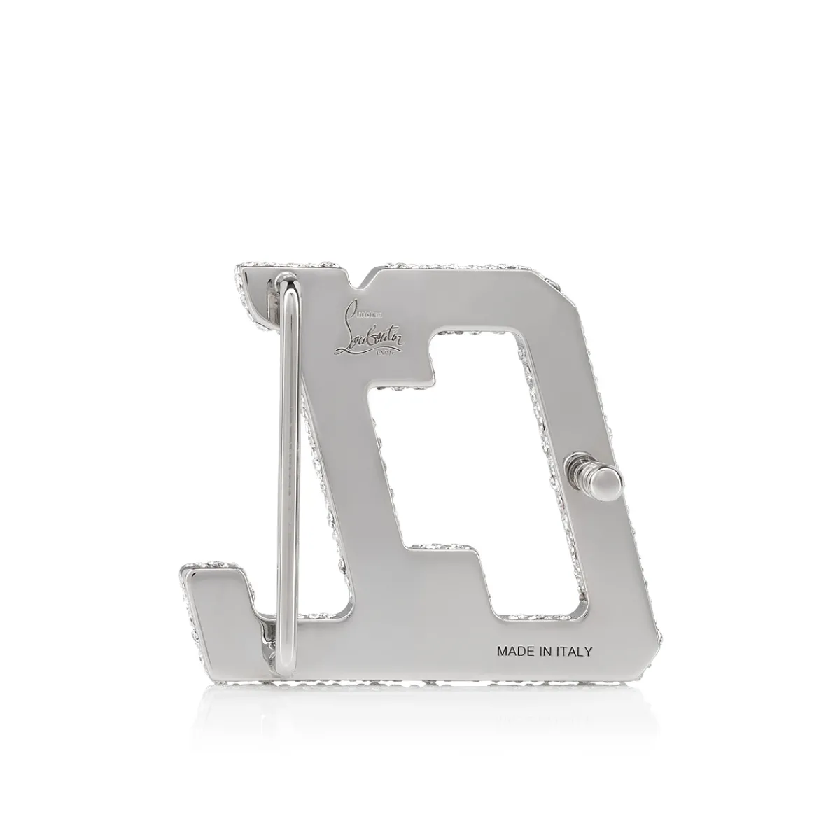 Christian Louboutin Happy Rui CL Logo Belt Buckle