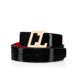 Christian Louboutin Happy Rui CL Logo Belt Buckle