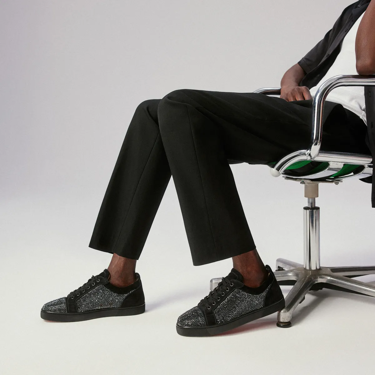 Christian Louboutin Louis Junior Strass