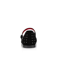 Kids Christian Louboutin Melodie Chick Plum Strass