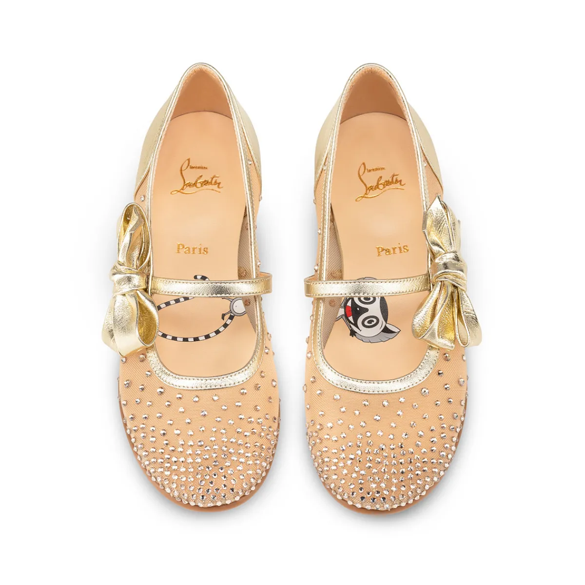 Kids Christian Louboutin Melodie Strass