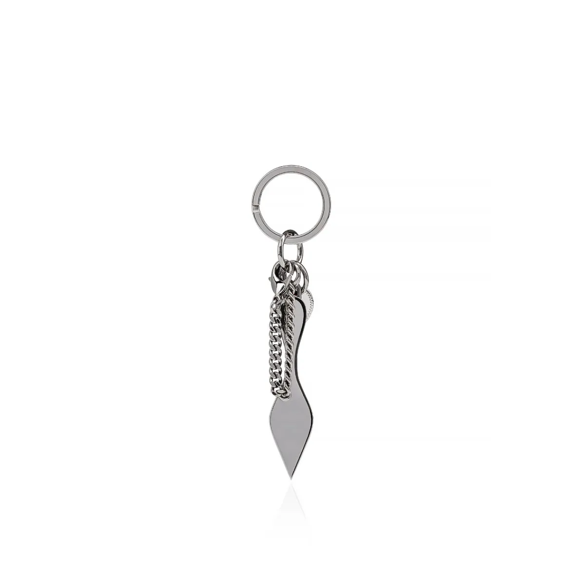 Women Christian Louboutin Red Sole Keyring