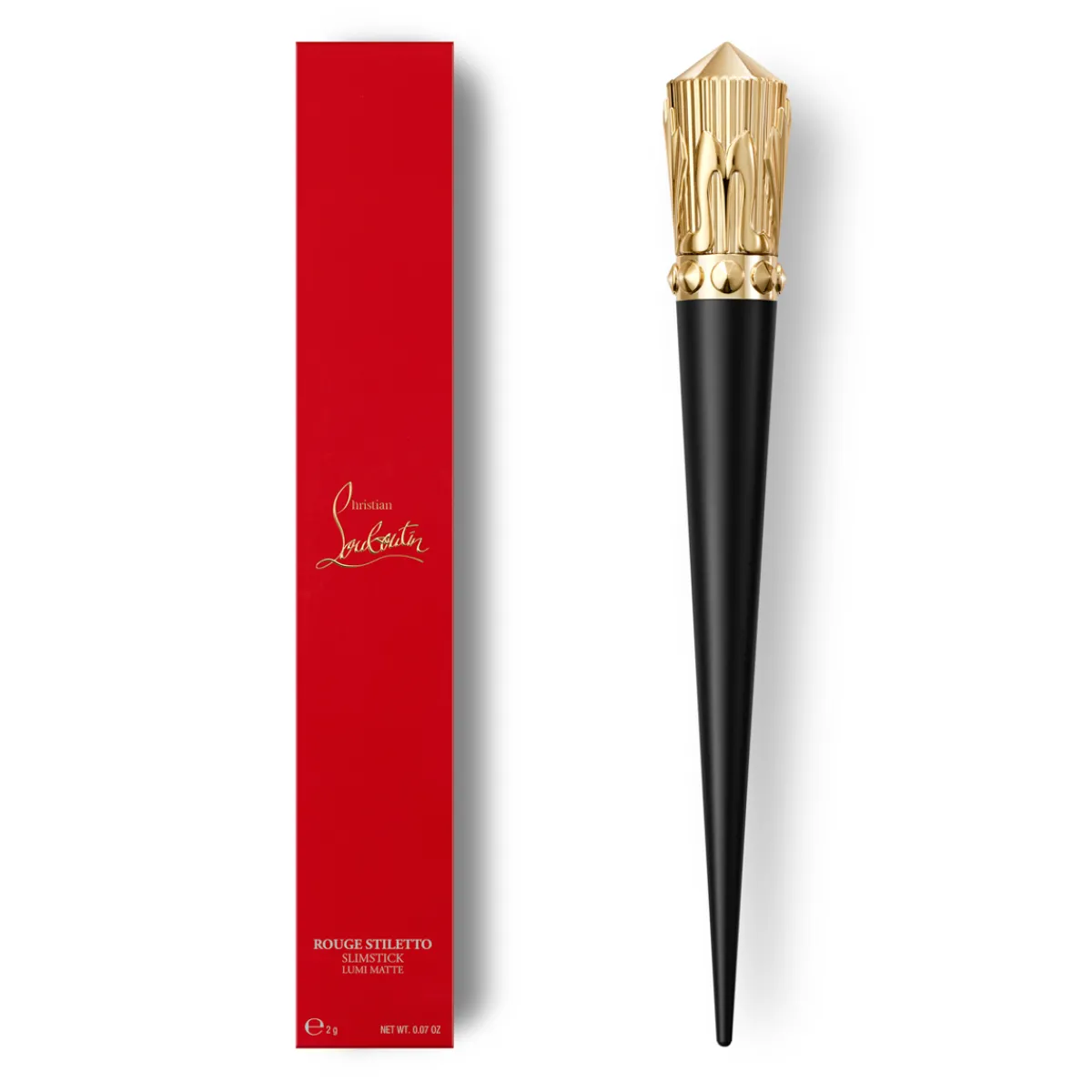 Christian Louboutin Rouge Stiletto Lumi Matte